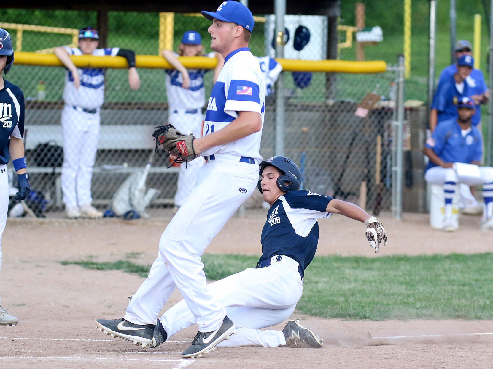 Eureka vs. Manchester American Legion baseball